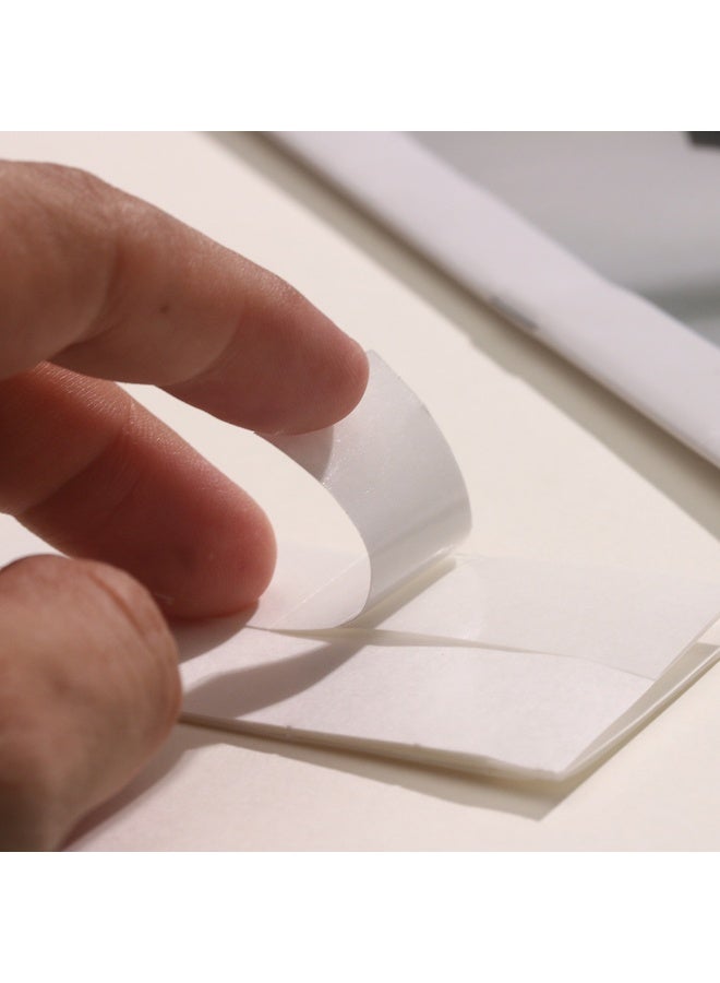 ملصقات تثبيت عصابات الرأس المضادة للانزلاق - شريط لاصق مزدوج الجوانب بدون أثر (36 قطعة) - Image 2