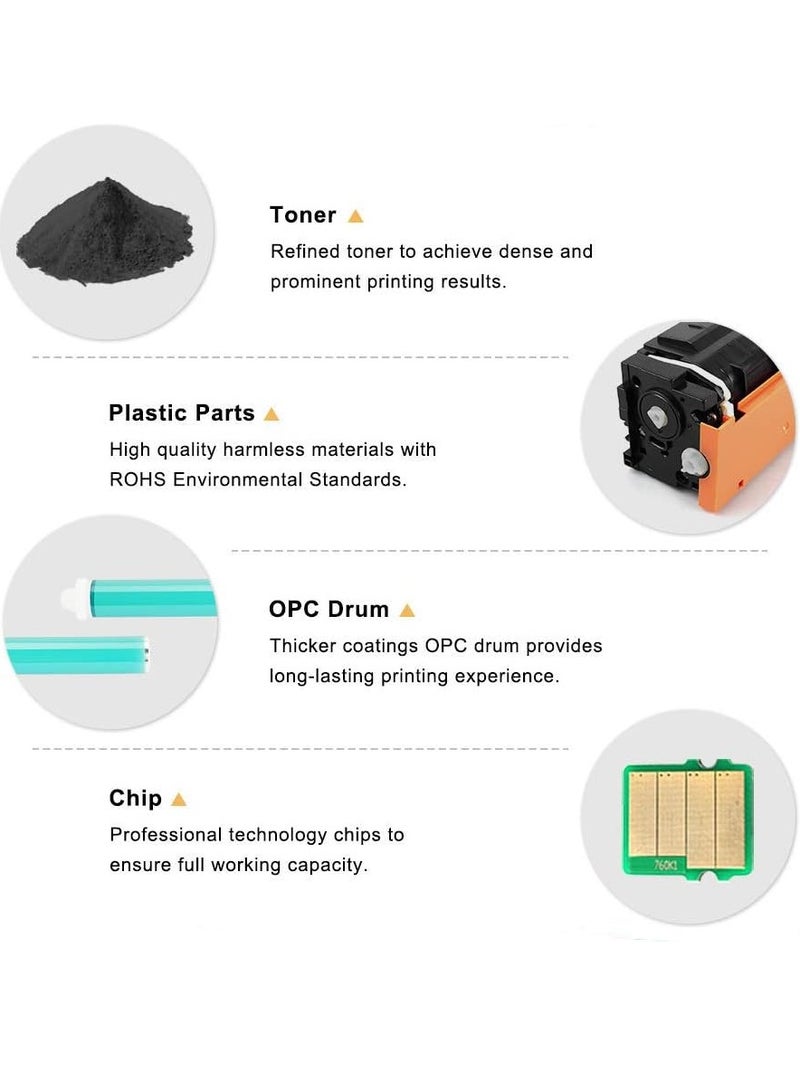 دي دبليو TN247 TN243 حبر TN243 متوافق مع حبر Brother MFC L3750CDW L3770CDW MFC-L3750CDW TN 243CMYK DCP-L3550CDW HL-L3210CW HL-L3230CDW MFC-L3710CW TN-247 - Image 2