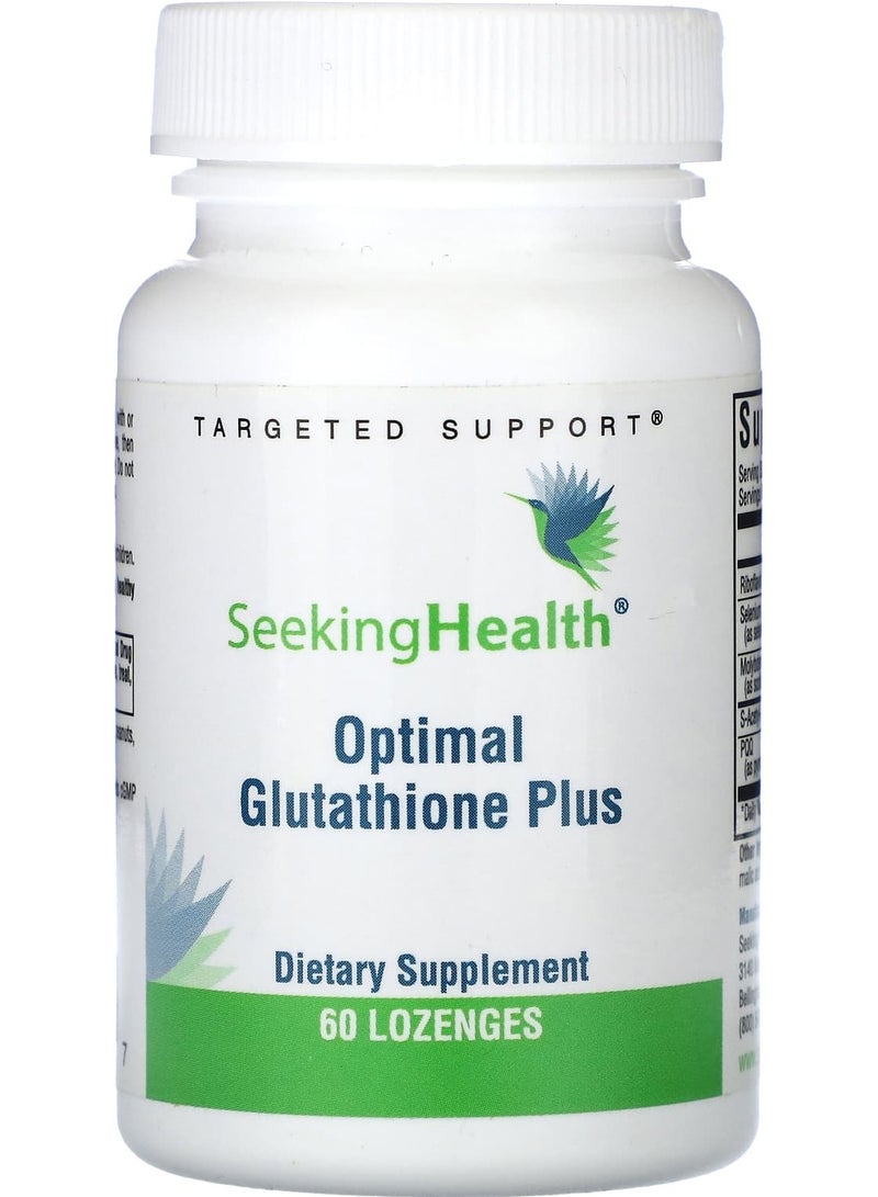 Seeking Health أوبتيمال غلوتاثيون بلس، 60 لوذعة
