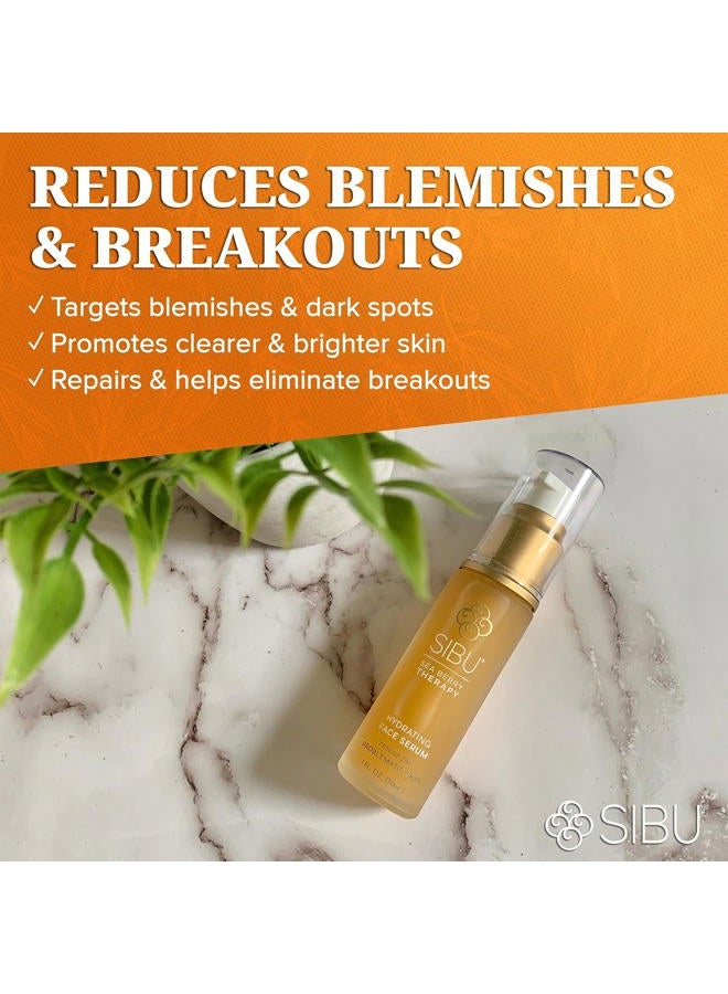 Sibu Hydrating Facial Serum, Made From Premium Sea Buckthorn Oil & Hyaluronic Acid (1oz) – Hydrates Dry Skin, Brightens Complexion & Reduces Blemishes - Image 5