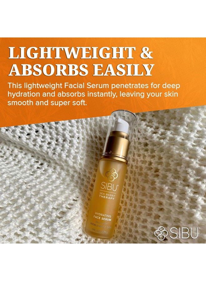 Sibu Hydrating Facial Serum, Made From Premium Sea Buckthorn Oil & Hyaluronic Acid (1oz) – Hydrates Dry Skin, Brightens Complexion & Reduces Blemishes - Image 3