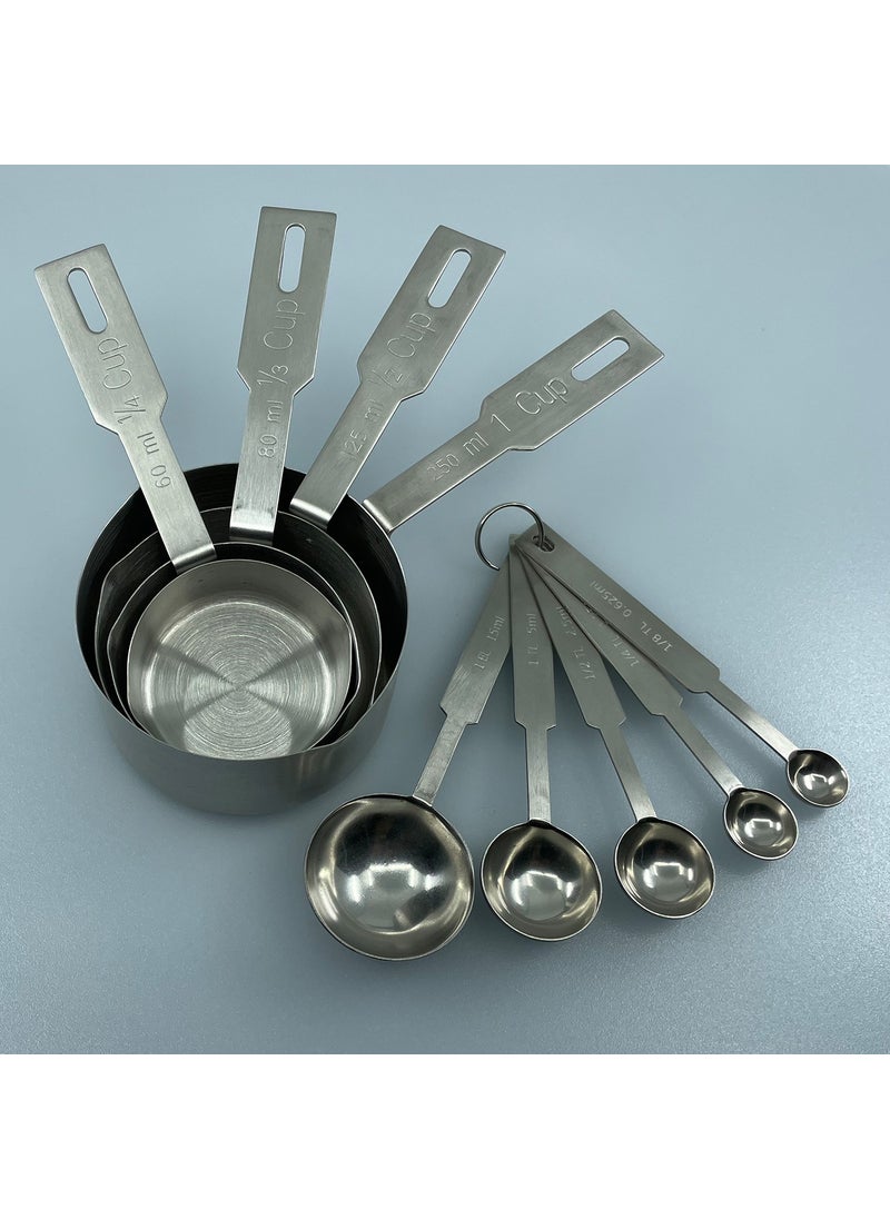 Ekoset Measuring Cup Scale Spoon Set  - Image 2
