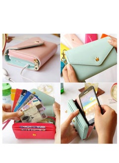 Rubik Women Ladies Card Crown Holder Wallet PU Leather Clutch Purse Bag  - Image 4