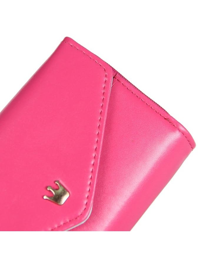 Rubik - Women Ladies Card Crown Holder Wallet PU Leather Clutch Purse Bag - Image 1