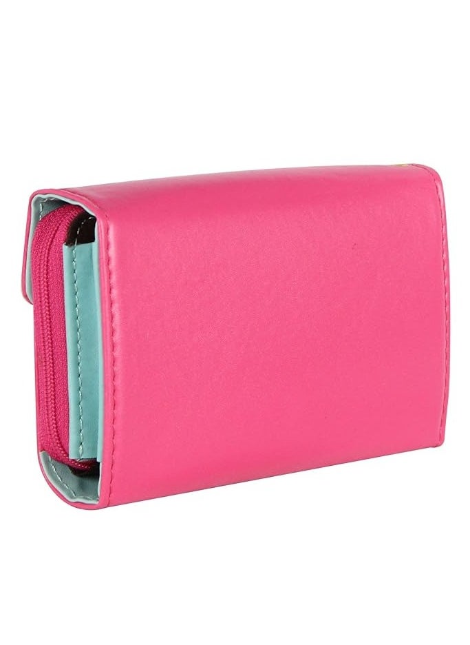 Rubik - Women Ladies Card Crown Holder Wallet PU Leather Clutch Purse Bag - Image 1