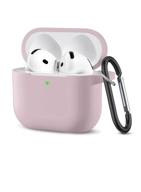 Case Cover, Silicone Protective Accessories Skin with Keychain Compatible with Apple AirPod 3rd Generation 2021 for Women Girl,Front LED Visible