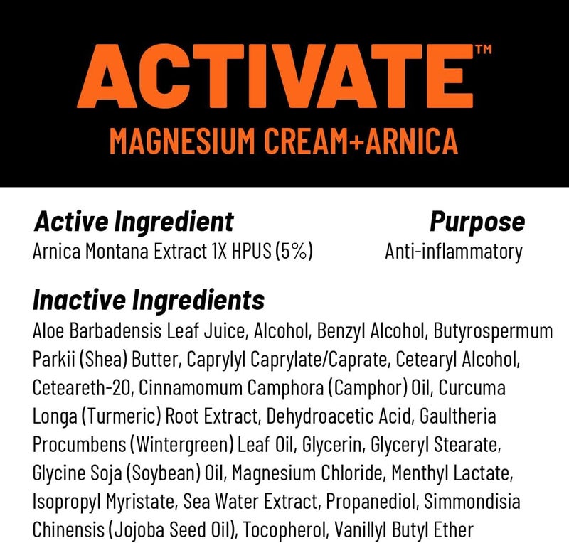 KT TAPE KT Health Magnesium Cream Activate  Warms  Loosens Tight Muscles  Use PreWorkout to Reduce Stiffness - Image 3