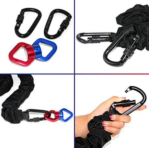 DASKING Upgraded Version Heavy Yoga Bungee Rope Resistance Belt Bungee Workout Grawyti Training Tool Equipment for Home Gym Yoga (Weight Class -2) - Image 5