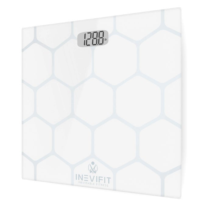 BATHROOM SCALE HIGHLY ACCURATE DIGITAL BATHROOM BODY SCALE MEASURES WEIGHT UP TO 400 LBS INCLUDES BATTERIES