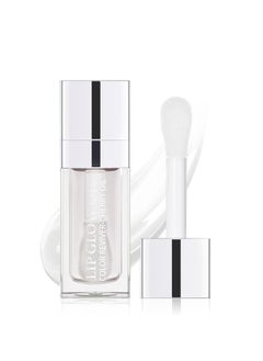 ibcccndc Hydrating Lip Glow Oil, Moisturizing Lip Glow Oil, Nourishing Glossy Transparent Lip Oil, Plumping Lip Oil, Lip Balm, Non-sticky Tinted Toot Lip Balm for Lip Care (CLEAR) 6ml  - Image 1