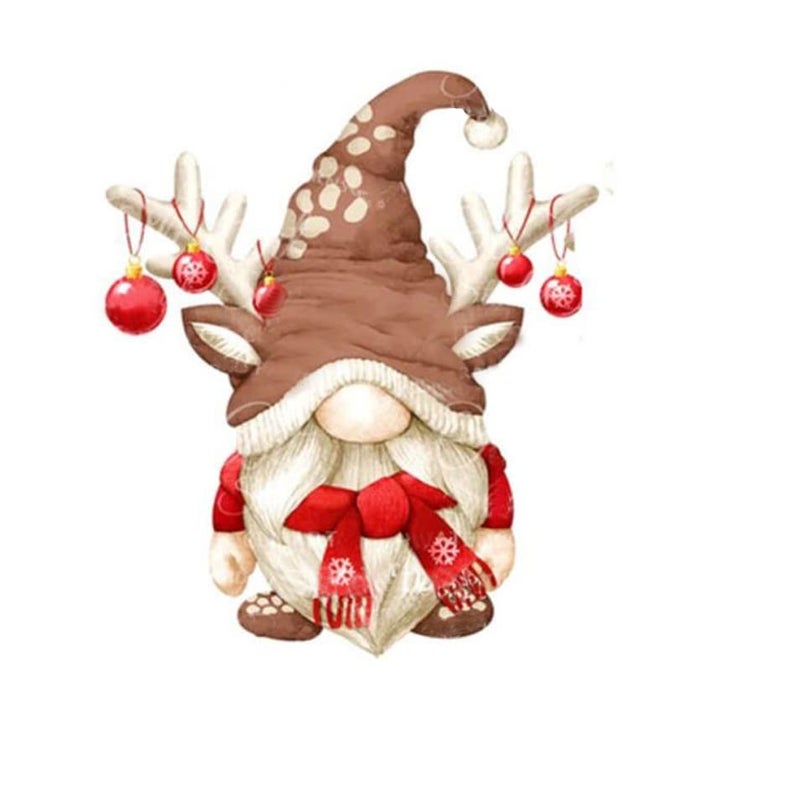 Christmas Santa Gnome Man Metal Die Cuts Christmas Layered Gnome Cutting Dies Cut Stencils Card Paper Craft DIY Template Metal Cutting Dies Album Embossing Paper Dies for Card Making Scrapbooking