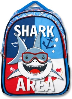Famebag -Ümit Bag Shark Shark Area School Bag Nutrition and Pencil Bag Set  - Image 2