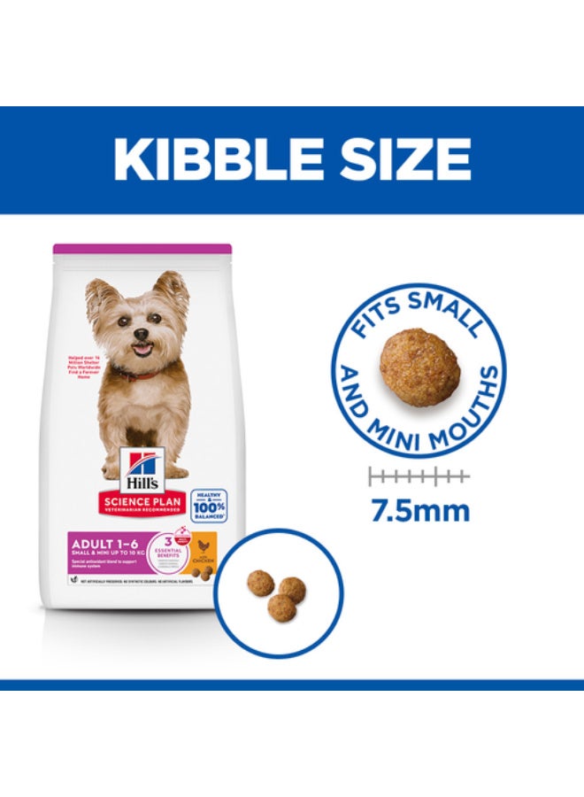 Hills Hill’s Science Plan Small & Mini Adult Dog Food With Chicken (3kg) - Image 4