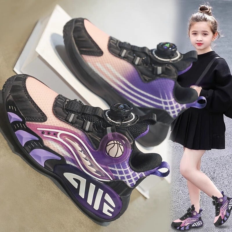 Mesh Sneakers Lightweight Flexible Sole Walking Shoes For Kids Indoor And Outdoor Activities - Image 3