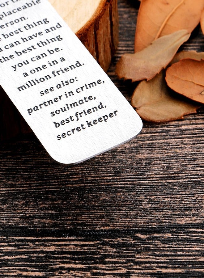 Fleure Esme Best Friends Bookmark Gifts for Women Best Friend Friendship Gifts for Women Adult Teens Friends Sentimental Gifts for Best Friend Birthday Long Distance Friendship Gifts for Women Female Friend Gift - Image 2