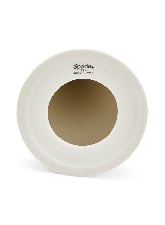 سبود شجيرات سبود الإيطالية ذات الشكل المخروطي الأزرق | شجيرات ديكور منزلي بنقش إيطالي أزرق مميز | مصنوعة من البورسلين الفاخر (٨ بوصات) - Image 5