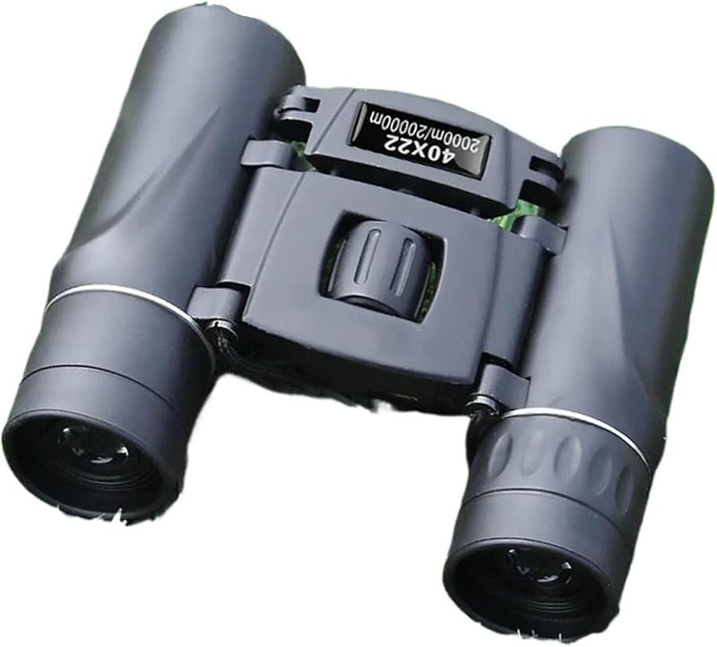 أسود 40x22 HD مناظير قوية طويلة المدى قابلة للطي تكبير بصريات BAK4 FMC للصيد التخييم السفر - Image 2