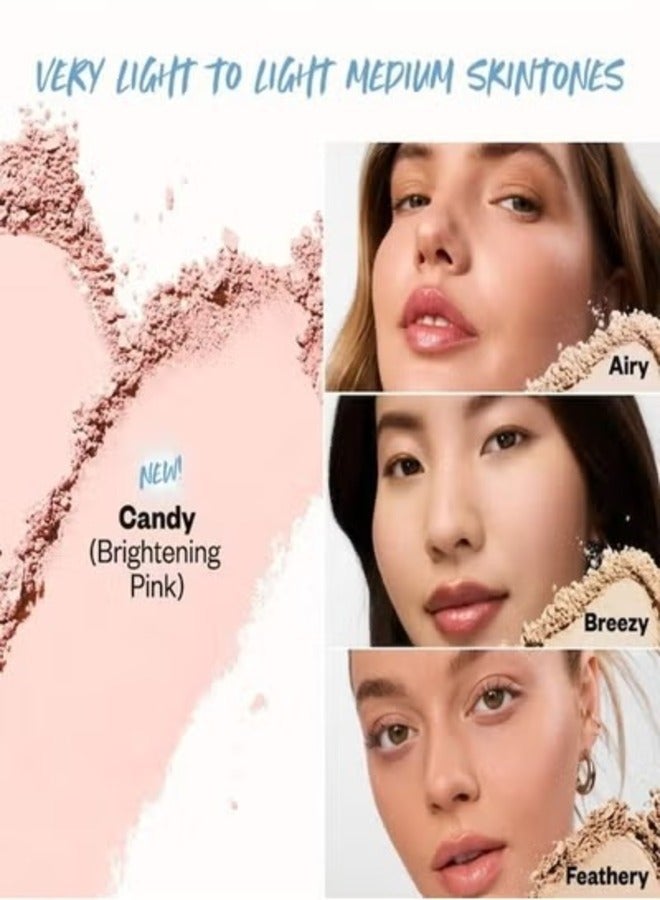 كوساس بودرة تثبيت وتنعيم نباتية خالية من التلك من كوساس كلاود سيت، مريحة - شفافة متوسطة 9.5 جم - خفيفة الوزن، ذات لمسة نهائية شفافة - Image 4