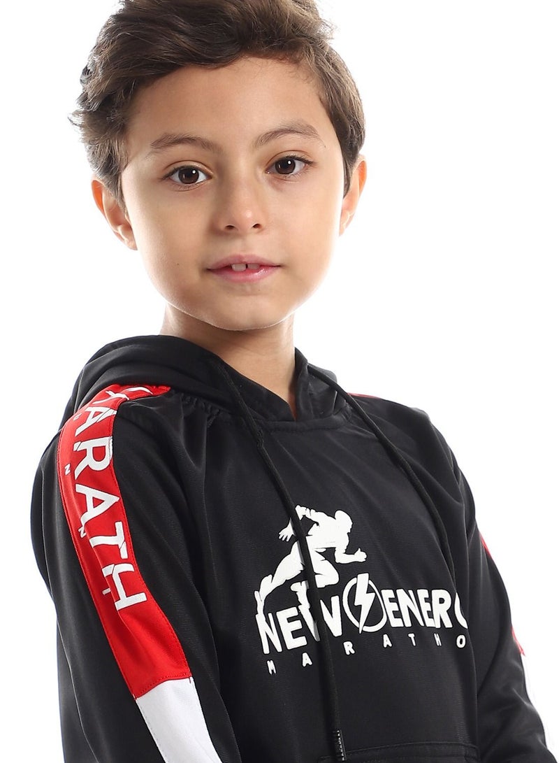 Caesar Caesar Boys Training Suit Printed With Pocket multicolour - Image 3