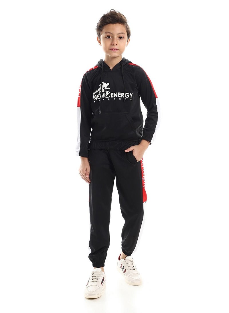 Caesar Caesar Boys Training Suit Printed With Pocket multicolour - Image 1