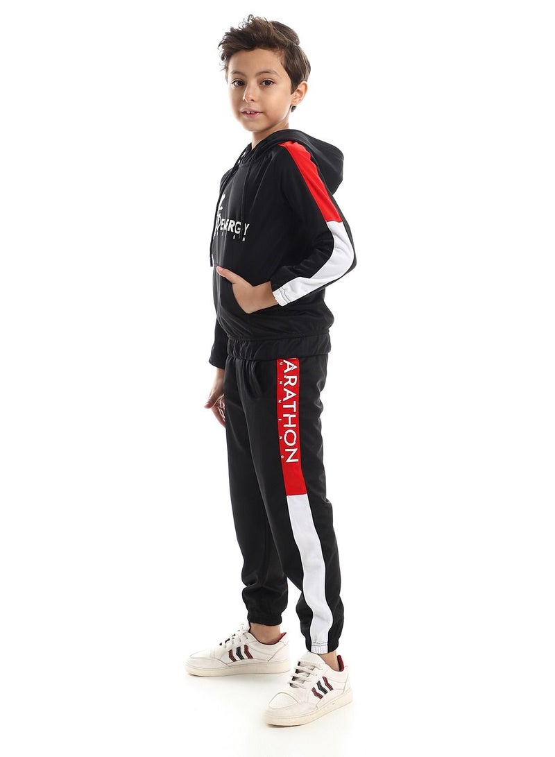 Caesar Caesar Boys Training Suit Printed With Pocket multicolour - Image 2