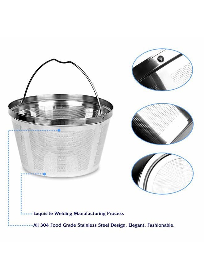 RUOYING Eco-Sopure Reusable Basket-Style Permanent Coffee Filters, Perfect Fit 8-12 Cup Mr. coffee, Black and Decker Basket-Style Coffee Maker Filters and Replace Basket Paper Filters (Black and Decker) - Image 4