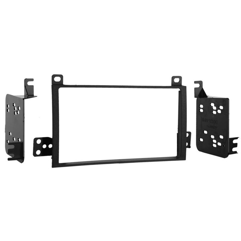 Metra Electronics 95-5810 Double DIN Installation Dash Kit for 2003-2007 Lincoln Town Cars(Black) - Image 2