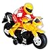 PowerTRC Unleash The Ultimate Racing Thrill 360 Degree Rotate Spinning RC Race Motorcycle Remote Control Race Biker with Dazzling Light and Sound Effect for Kids Yellow - Image 3