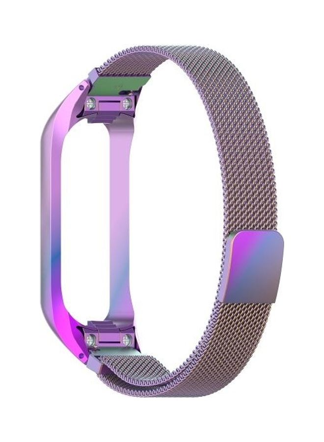 BGM Milanese Replacement Strap Watchband For Samsung Galaxy Fit 2 SM-R220 Multicolour - Image 2