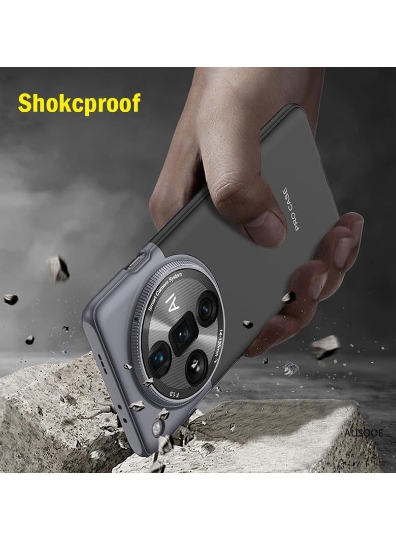 general 2-in-1 Shockproof Case OPPO Find X7 Ultra, Ultra Slim Matte Plastic Hard Cover OPPO Find X7 Ultra - Image 4