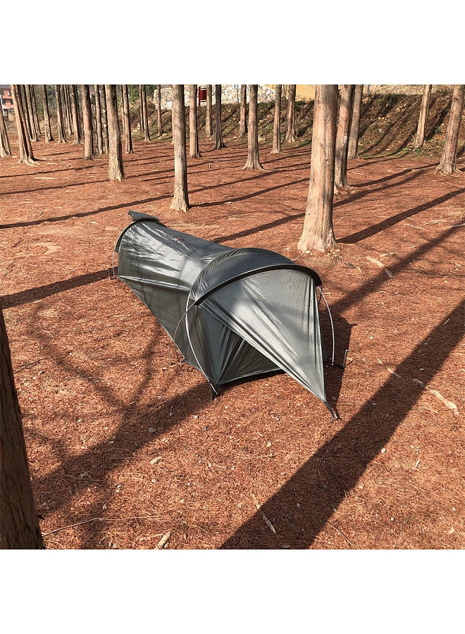 Generic Ultralight Single Person Tent Waterproof Camping Tent for Outdoor Backpacking Hiking Fishing  - Image 3