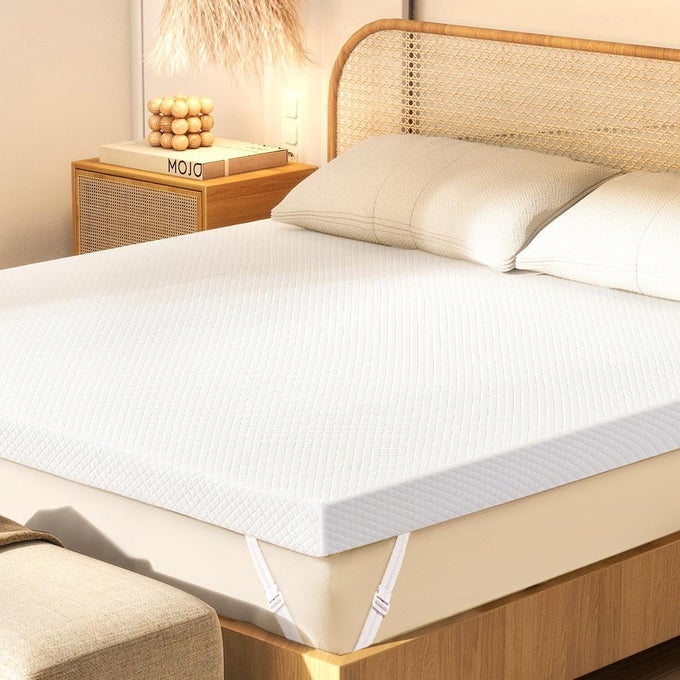 3 INCH MEMORY FOAM MATTRESS TOPPER KING SIZE 2 INCH COOLING EGG CRATE GEL MEMORY FOAM PLUS 1 INCH HIGH DENSITY GEL BED TOPPER