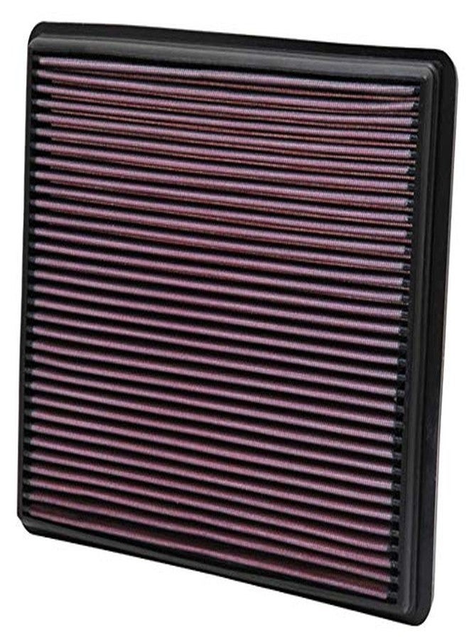 K&N High-Flow Original Lifetime Engine Air Filter: Increase Power: Compatible with 1999-2020 Cadillac/Chervolet/GMC: Escalade, Avalanche, Cheyenne, Silverado, Suburban, Tahoe, Sierra, Yukon, 33-2129 - Image 4