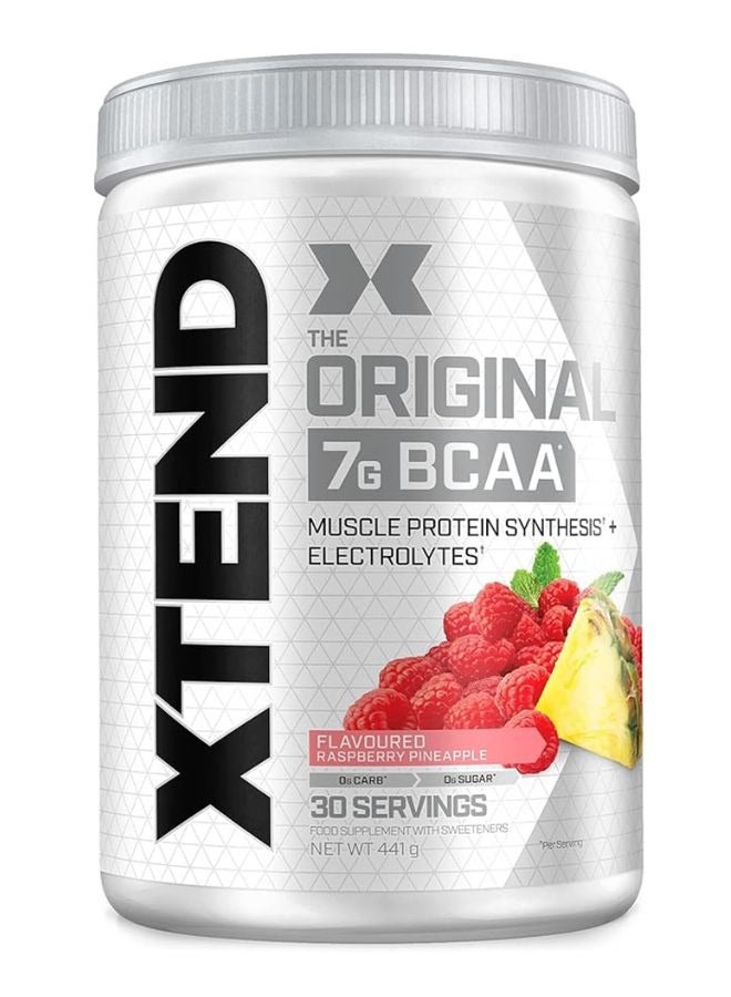 XTEND نكهة توت العليق والأناناس الأصلية BCAA 30 حصة