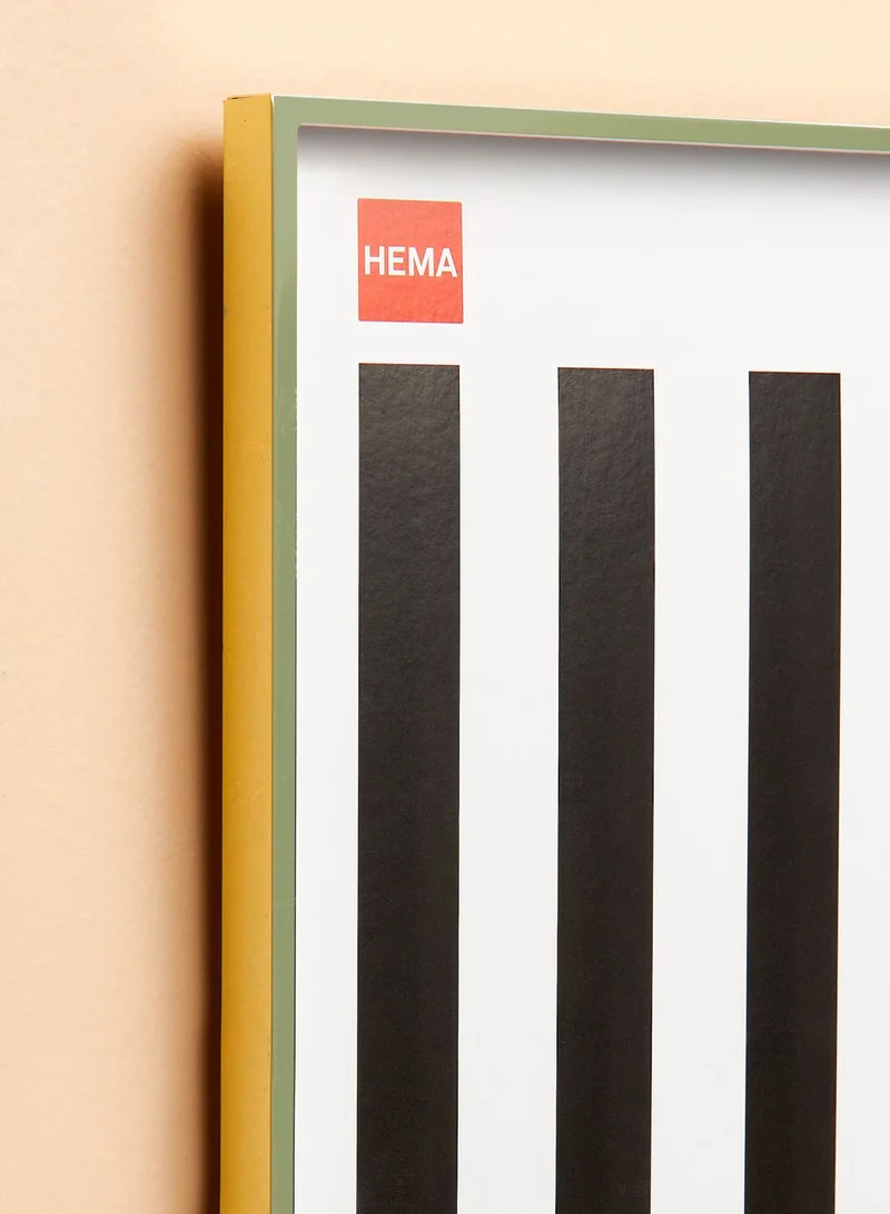 Hema Thin Metal Gold Photo Frame 21X29
