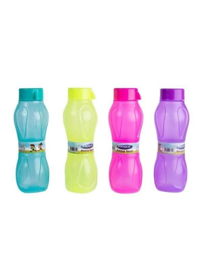 PRIMA Transparent plastic water bottle available in various colors. Size: 25 cm. Capacity: 1 liter. - Image 3