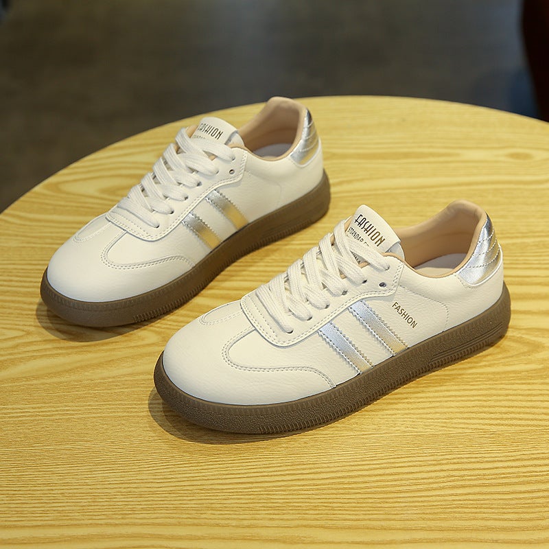 Women's Casual Lace-up Sneakers - Image 5