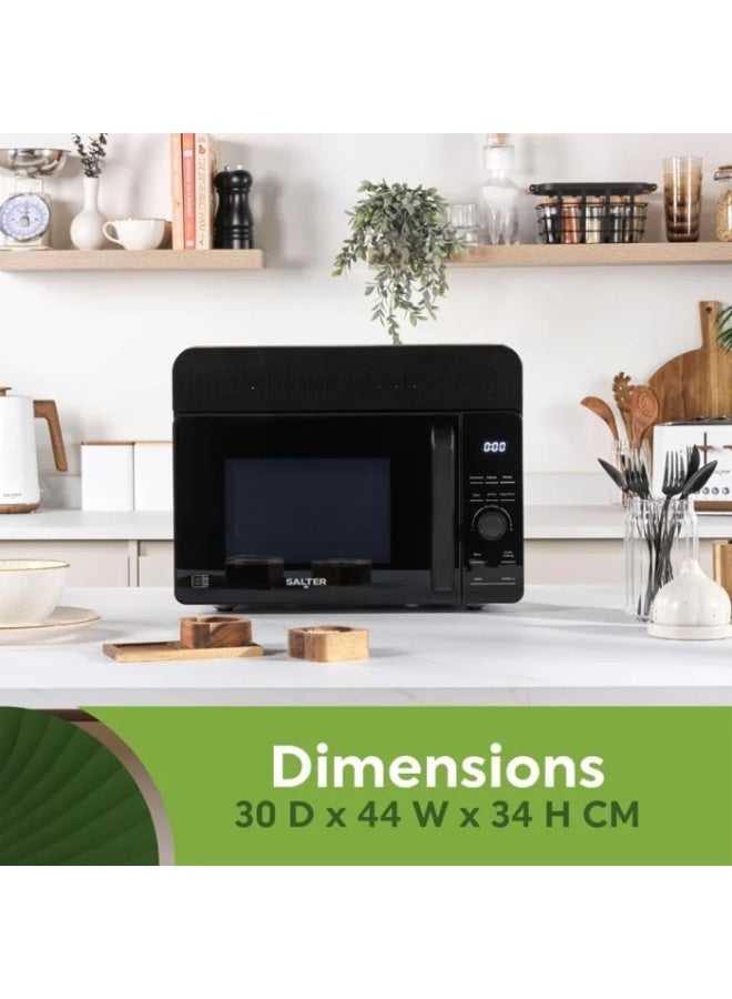 Salter EK5654 DuoWave 2-in-1 Air Fryer & Microwave – 20L, Air Fry Crisp & Cook, Combi Roast & Bake, Microwave Reheat & Defrost, 24.5cm Turntable, 8 Auto-Cook Functions, Includes Basket/Rack, 700W - Image 1
