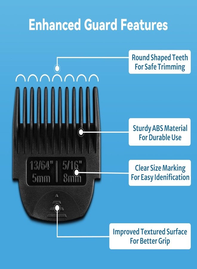 Perfitech Guards Fit for Manscaped The Lawn Mower 4.0 Replacement, 4pcs, Cutting Length from 1/8” to 1/2” - Image 4
