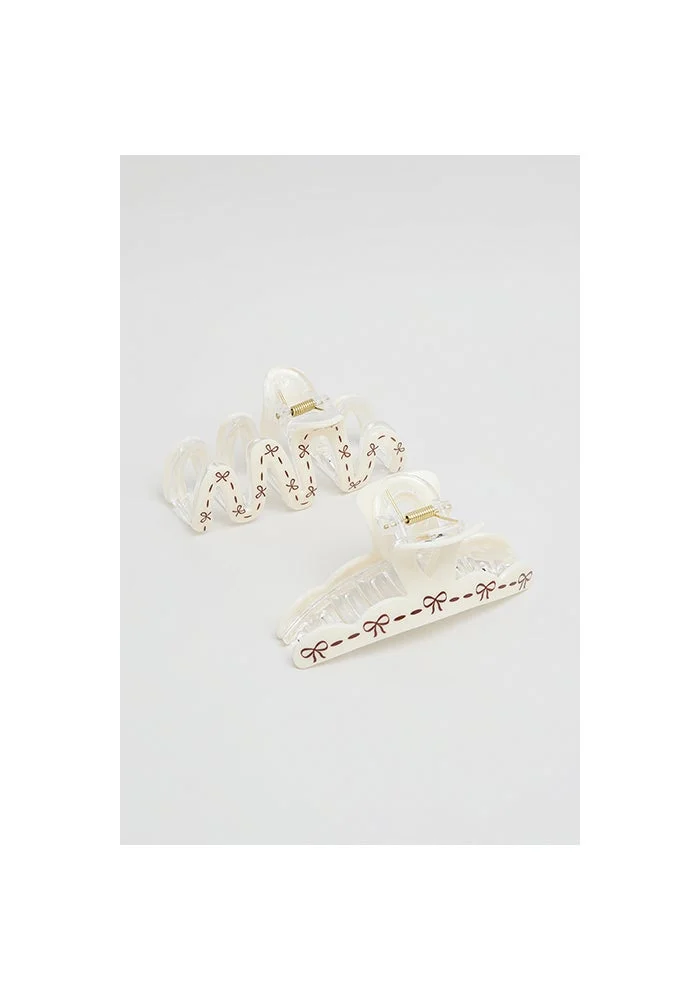 R&b  2 Piece Embellished Claw Clips for Women | Best Price UAE