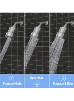 TAYRAN Filtered Shower Head, 3 Modes High Pressure Shower Head with 15 Stage Hard Water Shower Filter Cartridge for Remove Chlorine and Harmful Substances  - Image 5