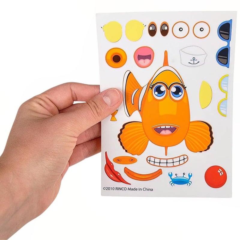 Rhode Island Novelty Make A SEA Life Animal Sticker - Image 4