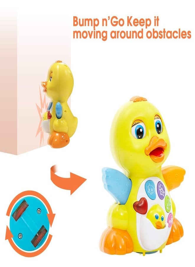 KITMEER Musical Duck Toy, Baby Preschool Educational Learning Toy with Music and Lights,Infant Light Up Dancing for 1 Year Old Toddler - Image 5