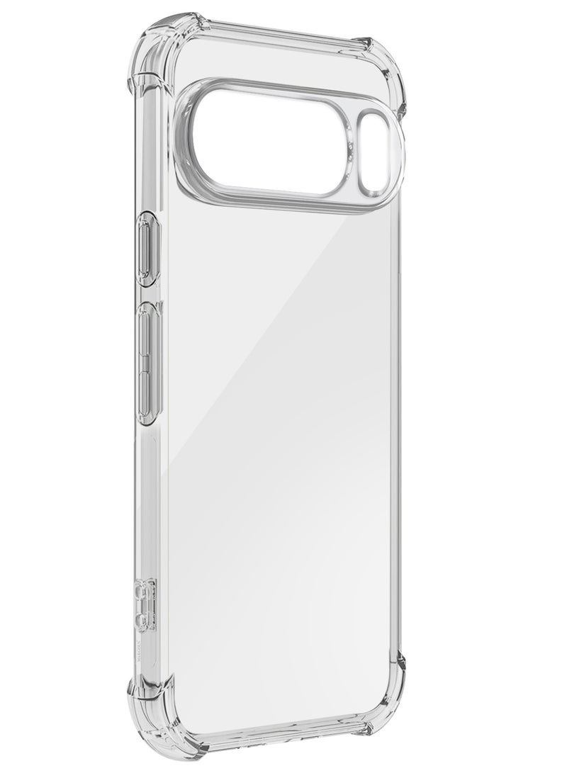Gorilla Case Cover for Google Pixel 10 Pro XL, Clear Slim Phone Cover, Anti-Scratch TPU Hard PC Back, Shockproof Protective Case with Camera Protection - Image 1