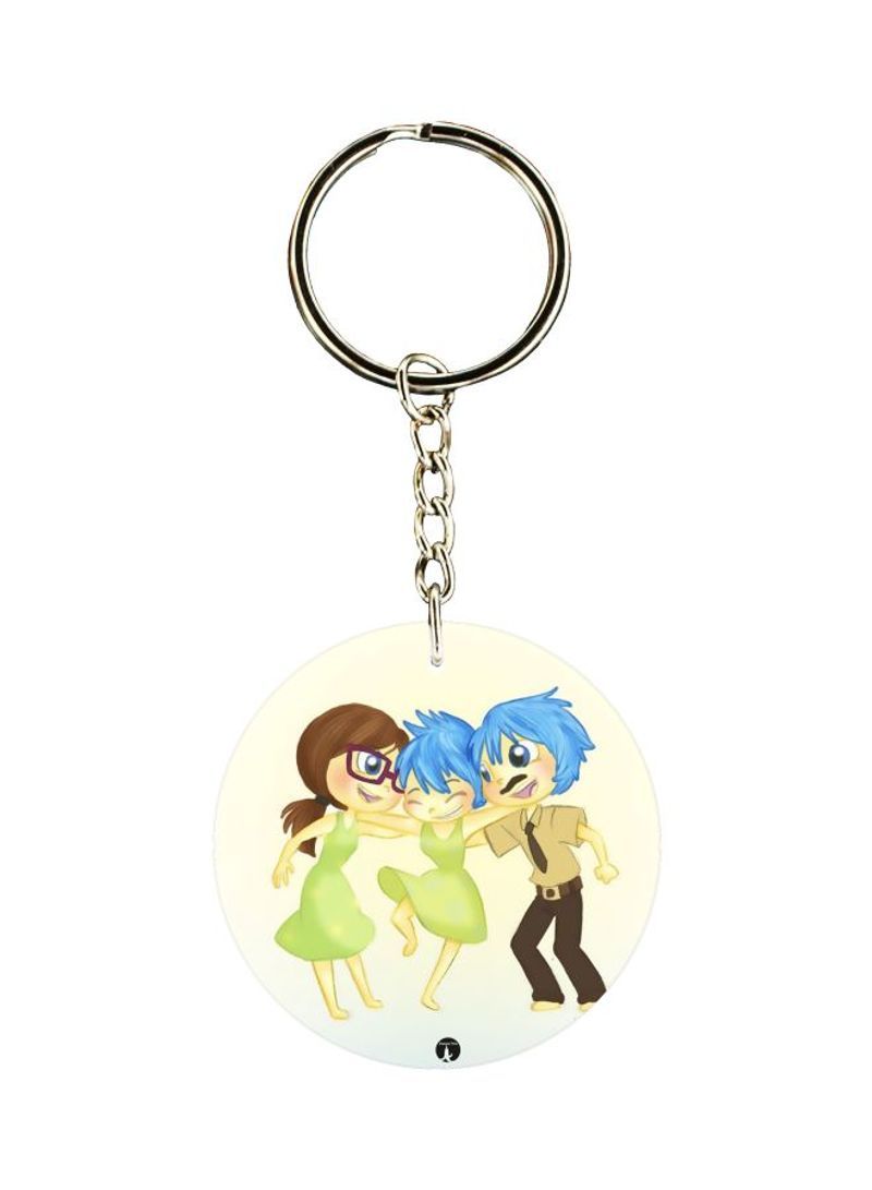 RKN Cartoon Printed Keychain