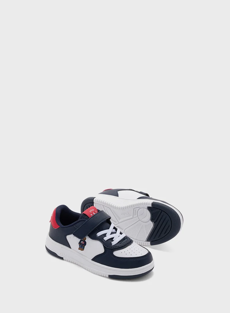 POLO RALPH LAUREN Kids Masters Court Bear Ps Low Top Sneakers