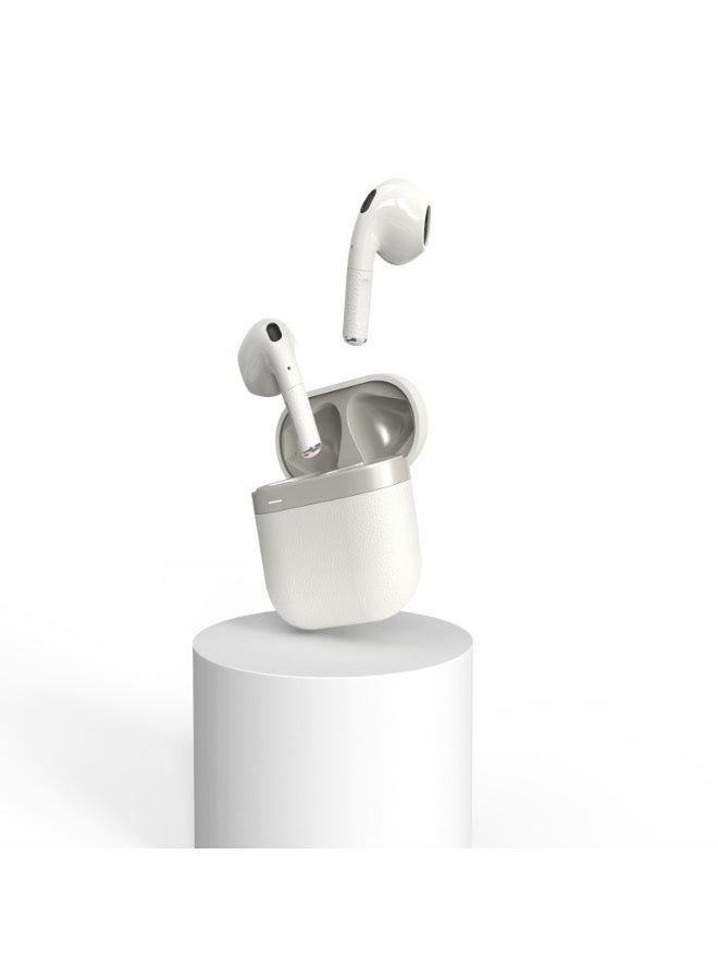 K28 TWS Earbuds with Bluetooth 5.3 and Charging Case, White - Image 2