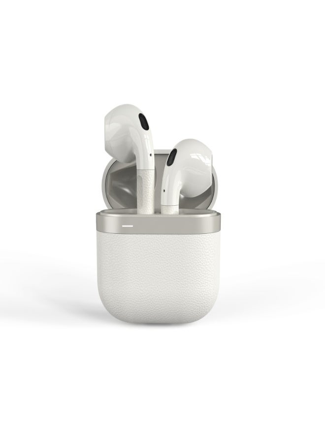 K28 TWS Earbuds with Bluetooth 5.3 and Charging Case, White - Image 1