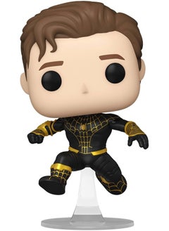 Funko Spider-Man NWH Unmasked Black Suit Pop! Figure AAA Anime Ex.  - Image 1