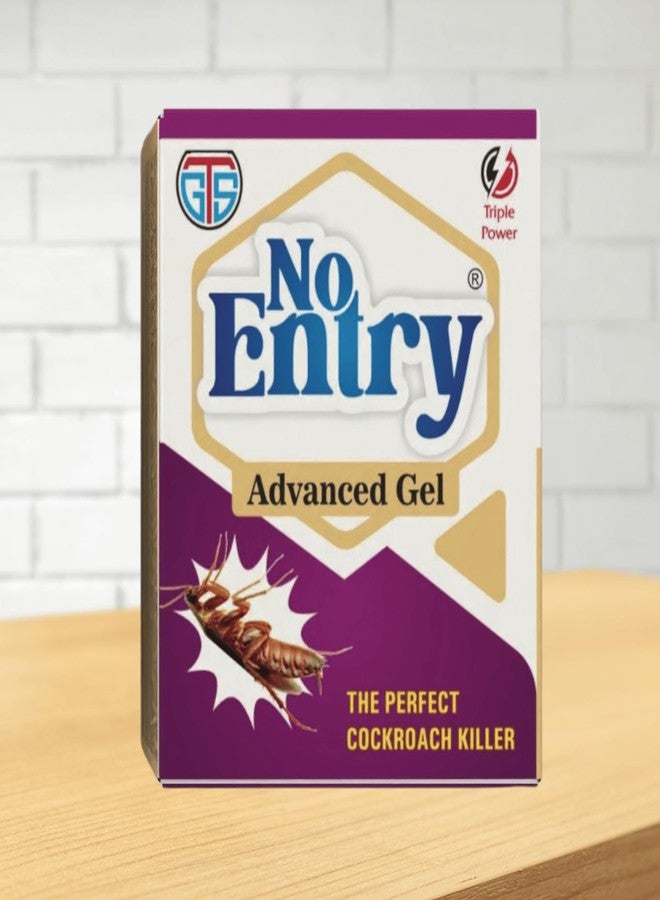 تي جي اس جل TGS No Entry المتطور 10 مل | جل صراصير في كيس واحد للمطبخ والمنزل | تركيبة عشبية آمنة عديمة الرائحة | استخدام سريع وسهل | حل موثوق لمكافحة الحشرات | قوة ثلاثية | جودة TGS - Image 1